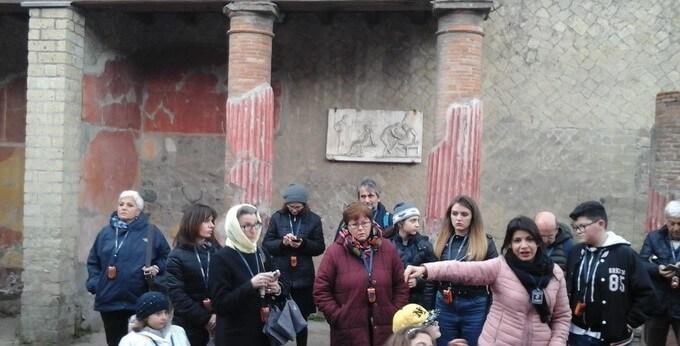 Vesuvio e scavi di Ercolano