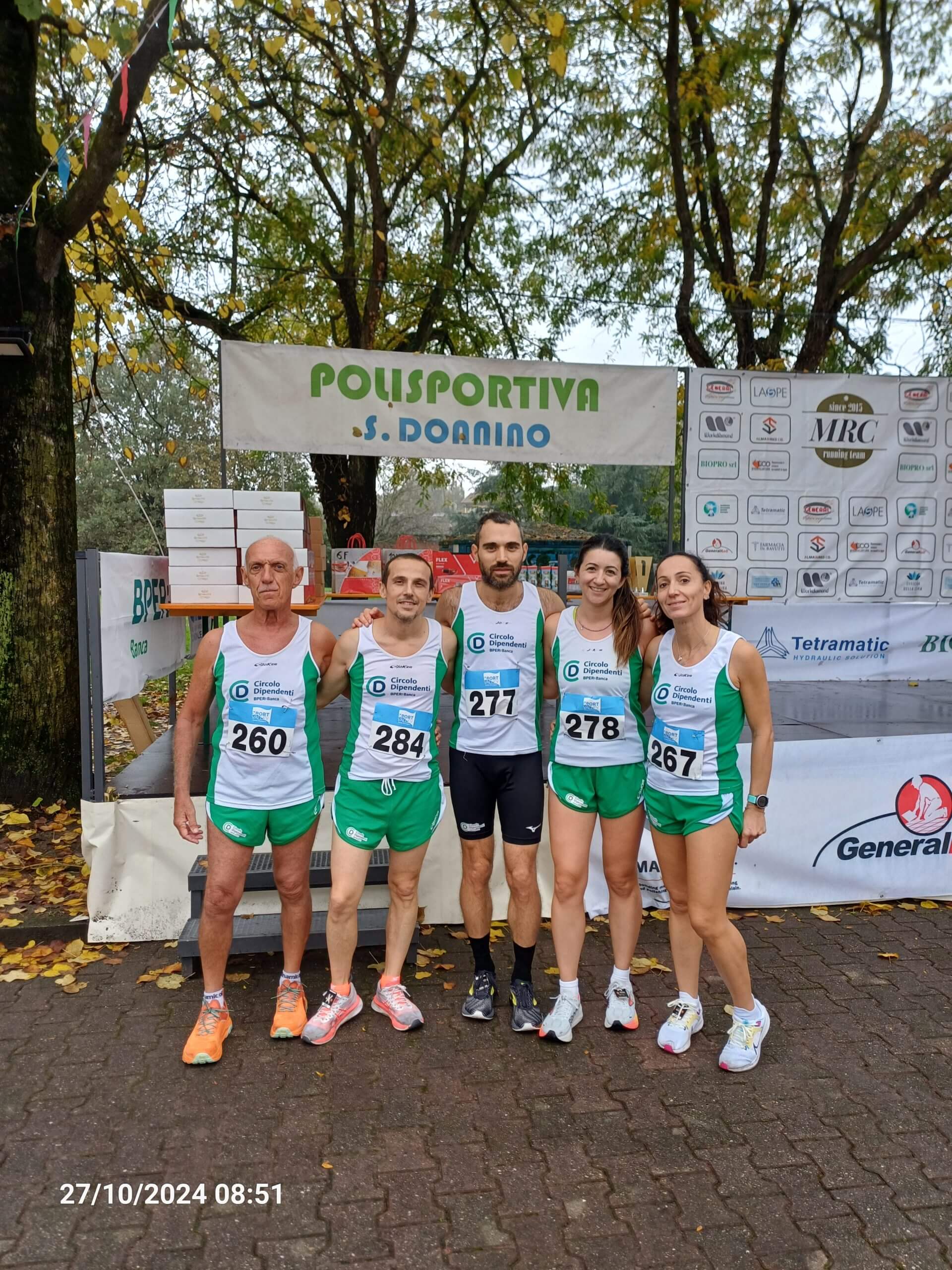11°  SAN DONNINO TEN –  GARA NAZIONALE FIDAL 10 KM                    San Donnino (MO)   27 Ottobre 2024