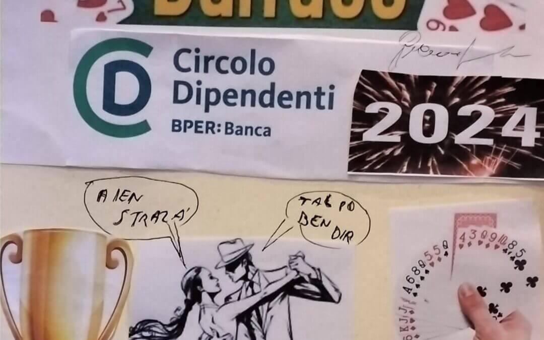 TONEO DI BURRACO Circolo Dipendenti BPER Banca DELEGAZIONE DI FERRARA
