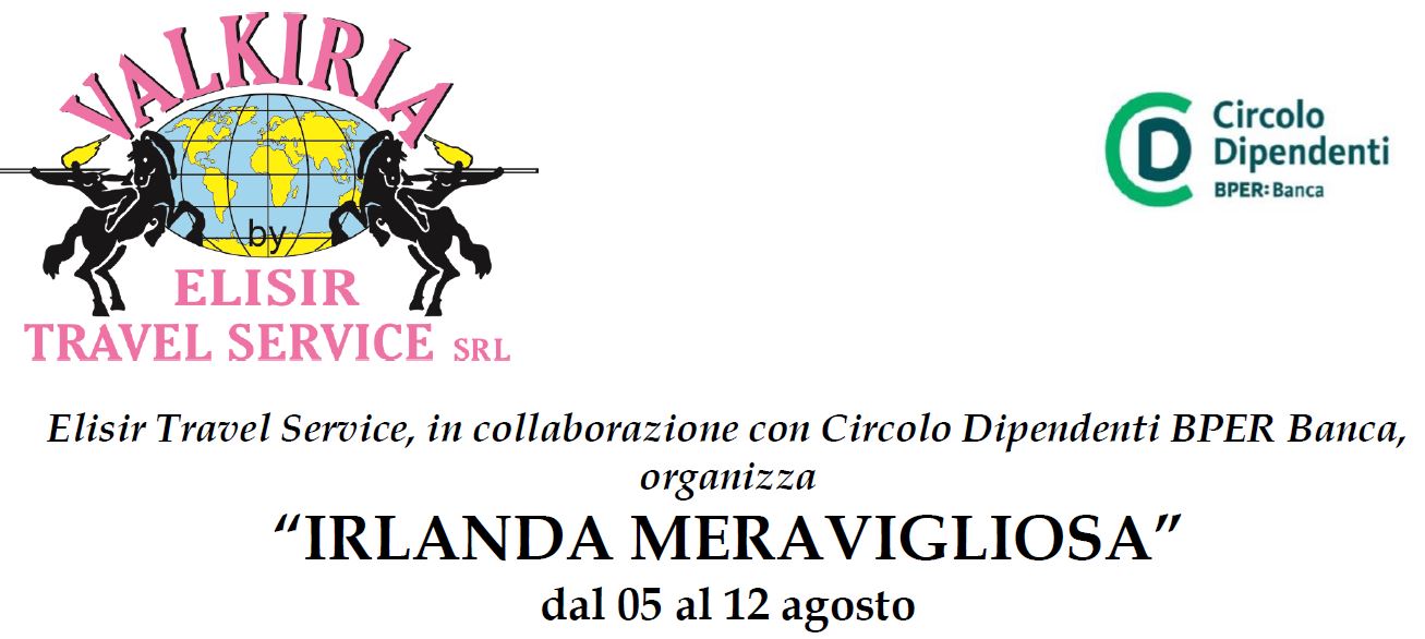 VIAGGIO “IRLANDA MERAVIGLIOSA” DAL 05 AL 12 AGOSTO 2024