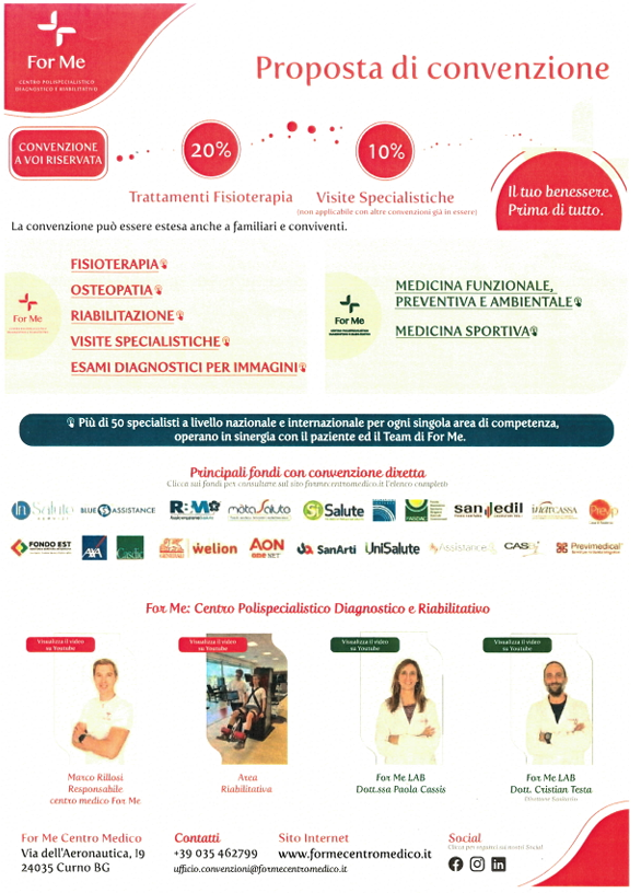For Me Centro Polispecialistico Diagnostico e Riabilitativo