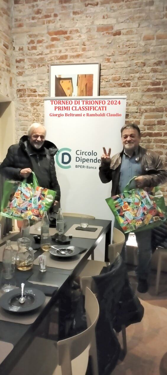 TORNEO DI TRIONFO DELEGAZIONE DI FERRARA-22 NOVEMBRE 2024-PREMIAZIONE